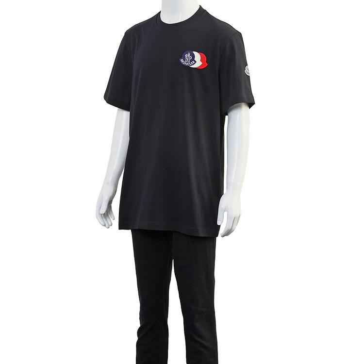MONCLER（モンクレール） MONCLER Tシャツ トリコロールパッチ 8C000