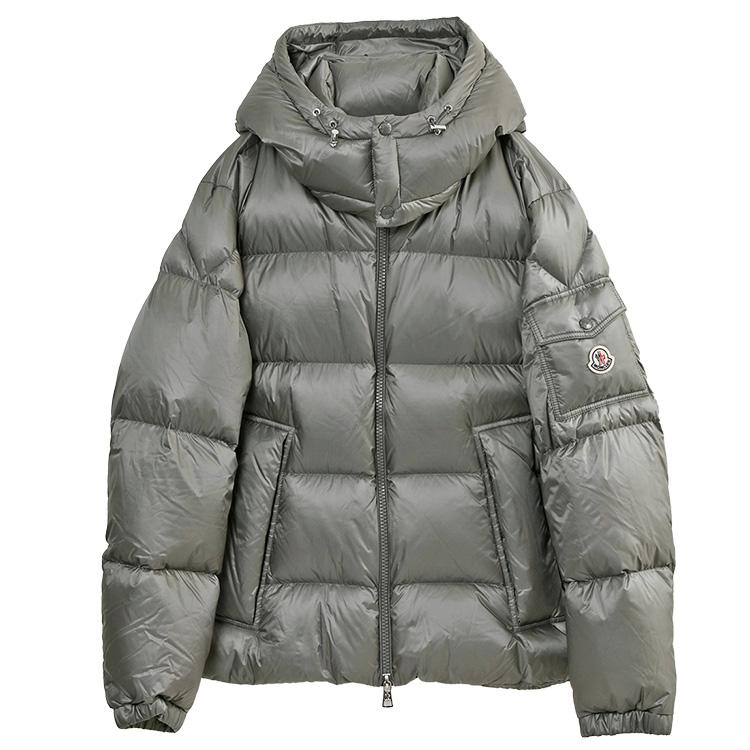 MONCLERモンクレールダウンジャケットグレー クリーニング済M サイズ1 MONCLER（モンクレール） ダウンジャケット COUYERE / クイエール