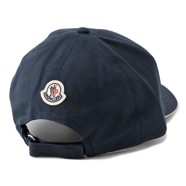 MONCLER モンクレール ベースボールキャップ メンズ ロゴキャップ 776 ネイビー系 3B000-07-0U618の画像