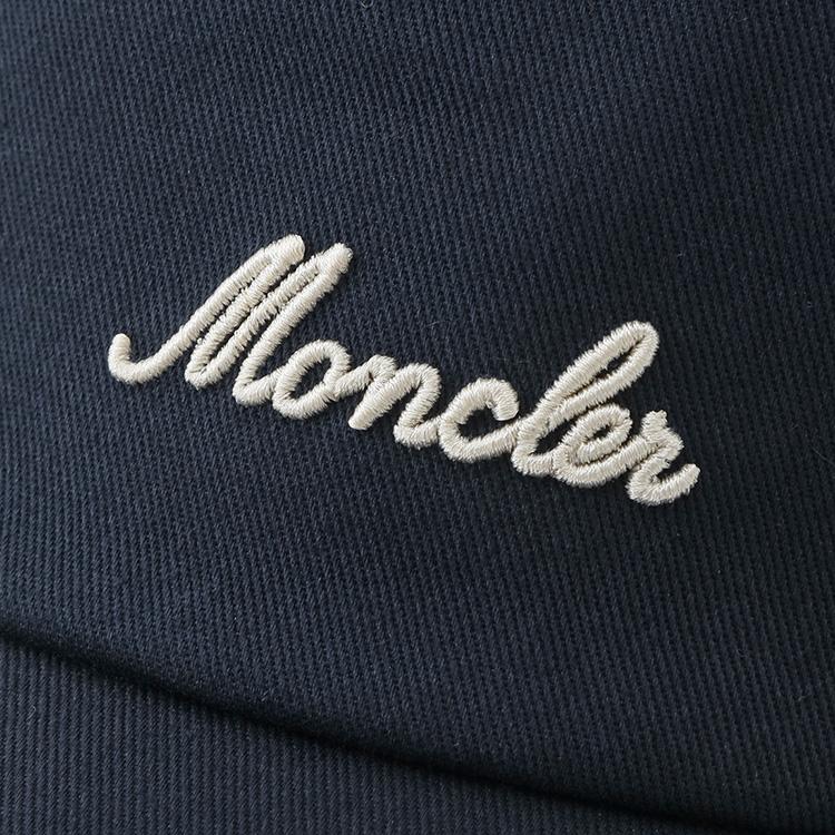 MONCLER モンクレール ベースボールキャップ メンズ ロゴキャップ 776 ネイビー系 3B000-07-0U618の画像