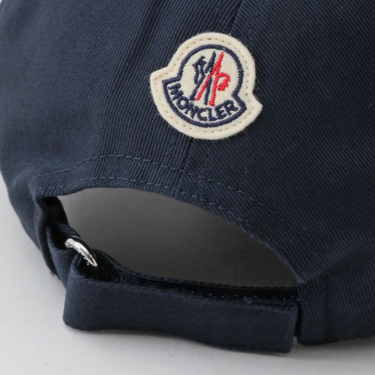 MONCLER モンクレール ベースボールキャップ メンズ ロゴキャップ 776 ネイビー系 3B000-07-0U618の画像