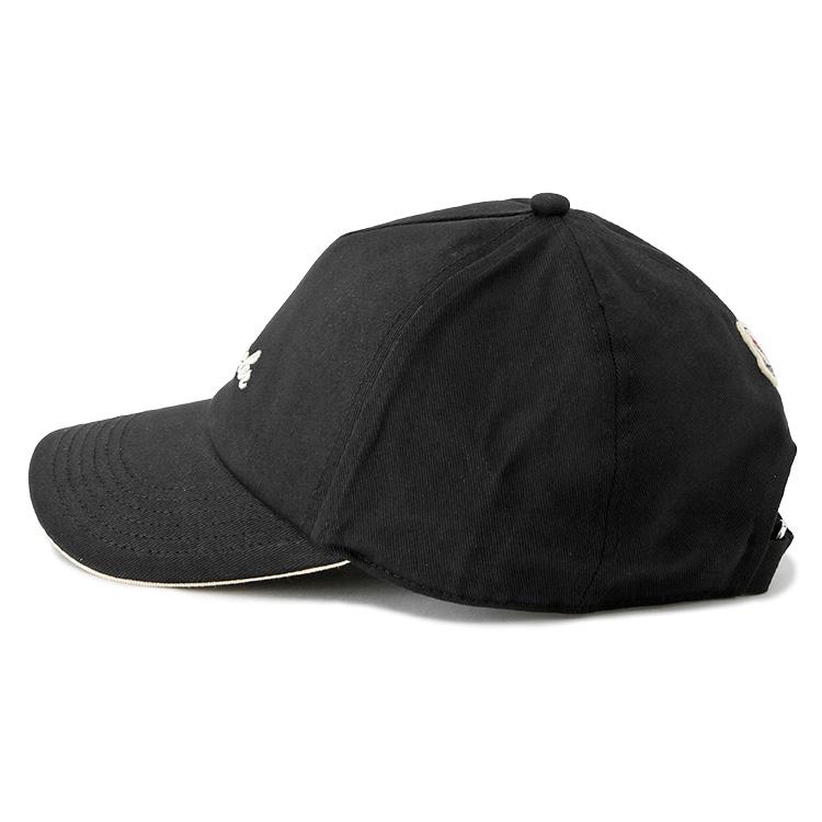 MONCLER モンクレール ベースボールキャップ メンズ ロゴキャップ 999 ブラック 3B000-07-0U618の画像