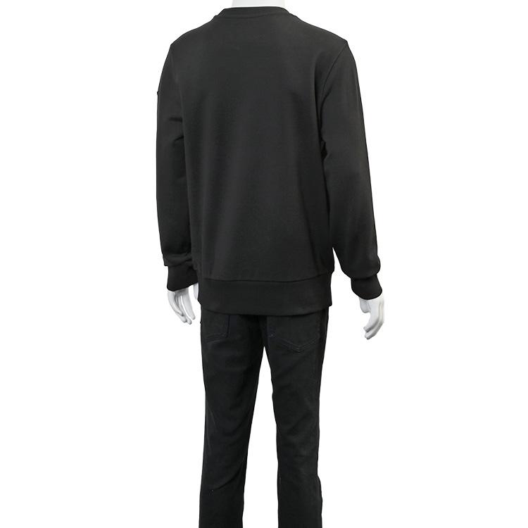 MONCLER Matt Black スウェットシャツ 999 長袖 ブラック 8G000-04-89AZY-999の画像