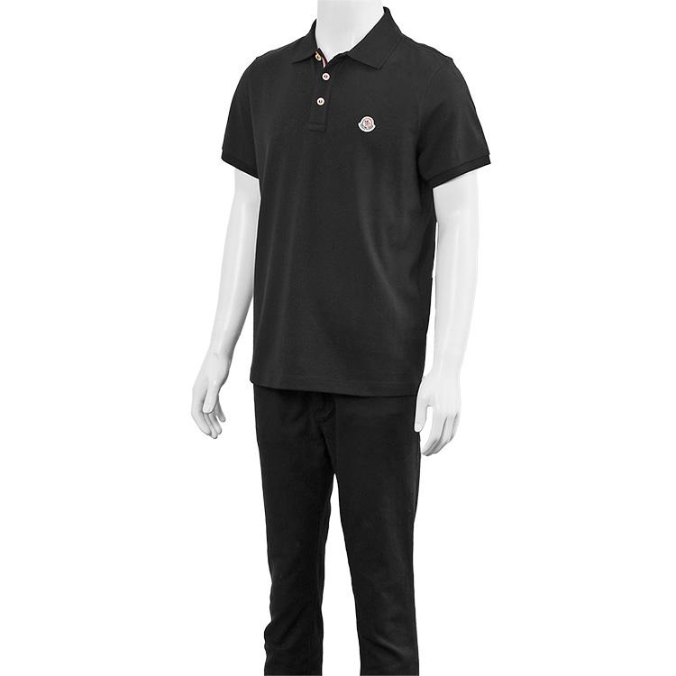 モンクレール MONCLER ポロシャツ トリコロールストライプ コットンピケ 8A000-26-84556-999 メンズの画像