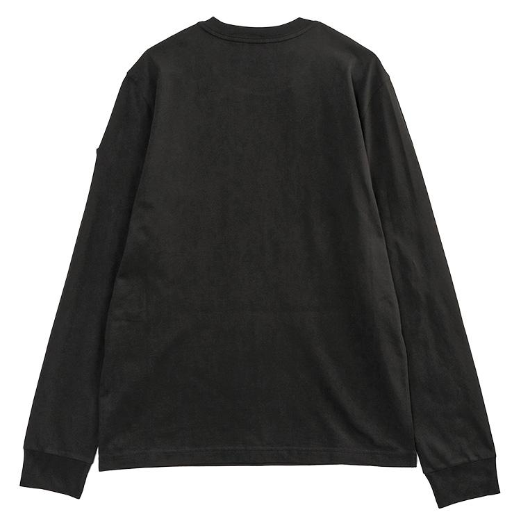 MONCLER Matt Black ロングスリーブTシャツ 999 ブラック 8D000-04-89AYW-999の画像