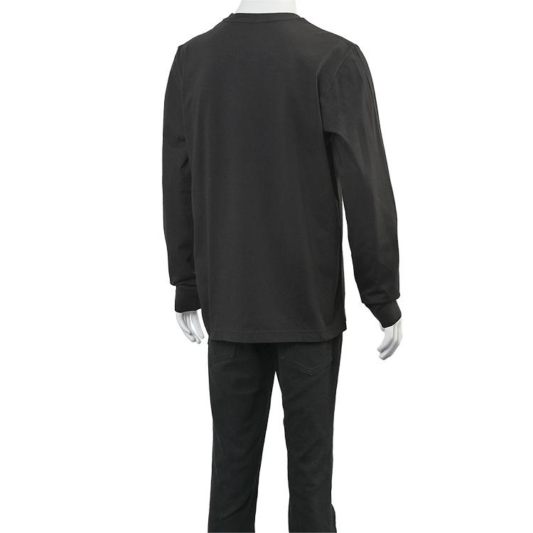 MONCLER Matt Black ロングスリーブTシャツ 999 ブラック 8D000-04-89AYW-999の画像