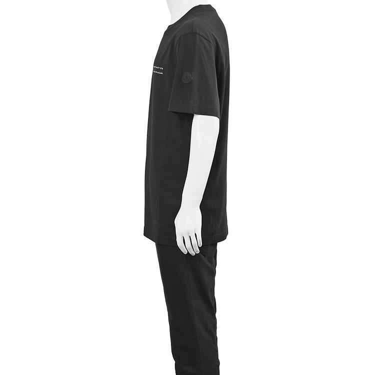 モンクレール MONCLER Matt Black Tシャツ クルーネック 8C000-07-89AYW-999 メンズの画像