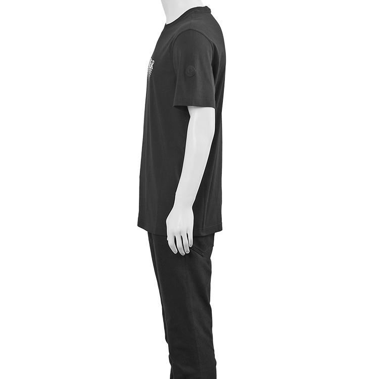 MONCLER Matt Black Tシャツ 999 ブラック 8C000-22-89AYW-999の画像