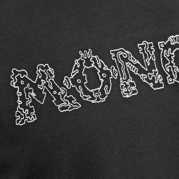 MONCLER 宇宙刺繍 Tシャツ 999 ブラック 8C000-25-89AUG-999の画像