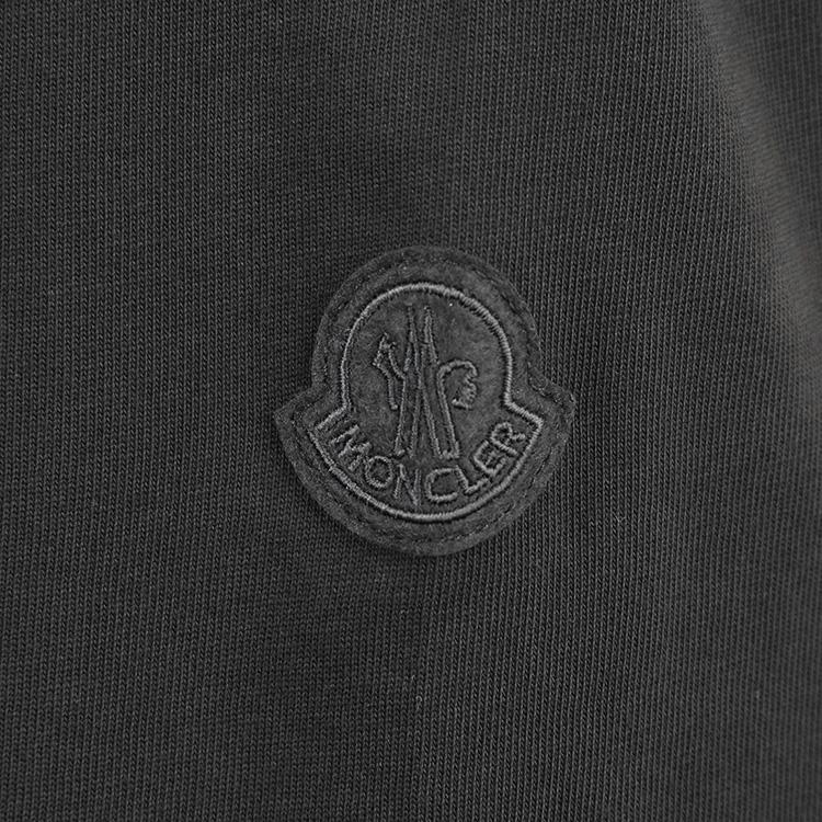 MONCLER スケッチロゴ Tシャツ ブラック 8C000-36-89AUG-999の画像