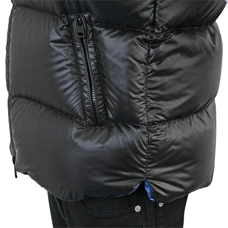 MONCLER ダウンベスト Sumido 1A001-89-595GJ SUMIDO-995 ブラック ブルーの画像