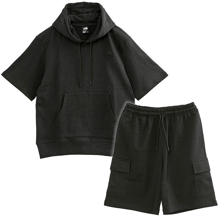 THE NORTH FACE ノースフェイス セットアップ 半袖 スウェット THE NORTH FACE ノースフェイス セットアップ 半袖 スウェット