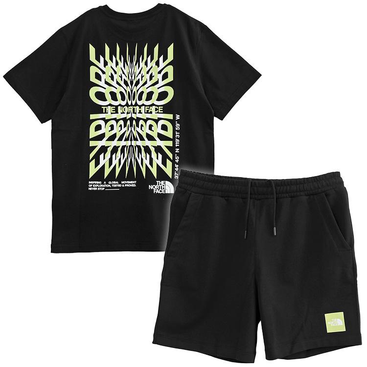 THE NORTH FACE ノースフェイス セットアップ Tシャツ THE NORTH FACE ノースフェイス セットアップ Tシャツ