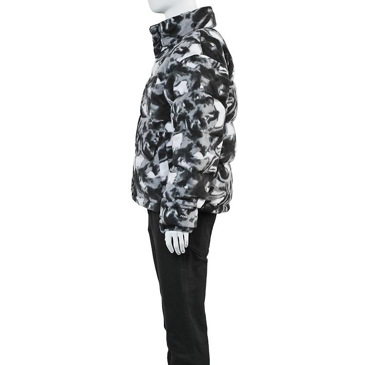 ノースフェイス ダウン 2000 ポーラー フリース ヌプシ リラックスフィット EUモデル NF0A88XN 2000 POLAR NUPTSE JACKET-31I TNF BLACK LIQUID PRINTの画像