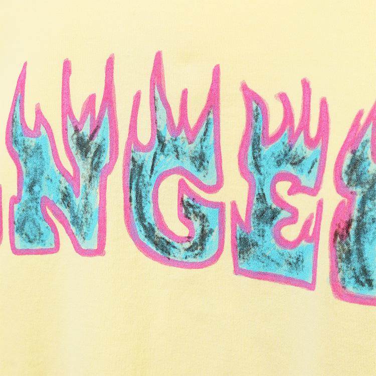 Palm Angels パーム エンジェルス Tシャツ Logo Flames Vint Tee
