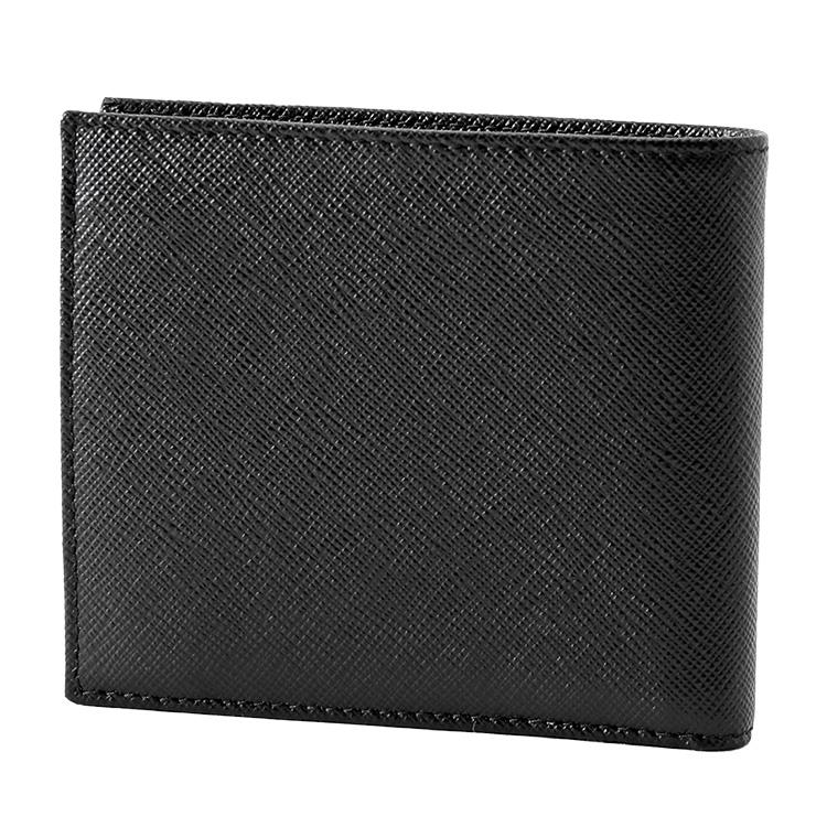 PRADA（プラダ） 二つ折り財布 2MO738-QHH-F0002 サフィアーノレザー