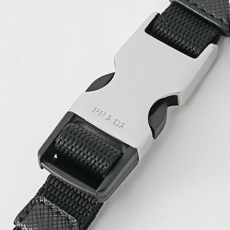 PRADA スナップバックル セパレート キーリング 2PT013-2DMN-F0002 NEROの画像