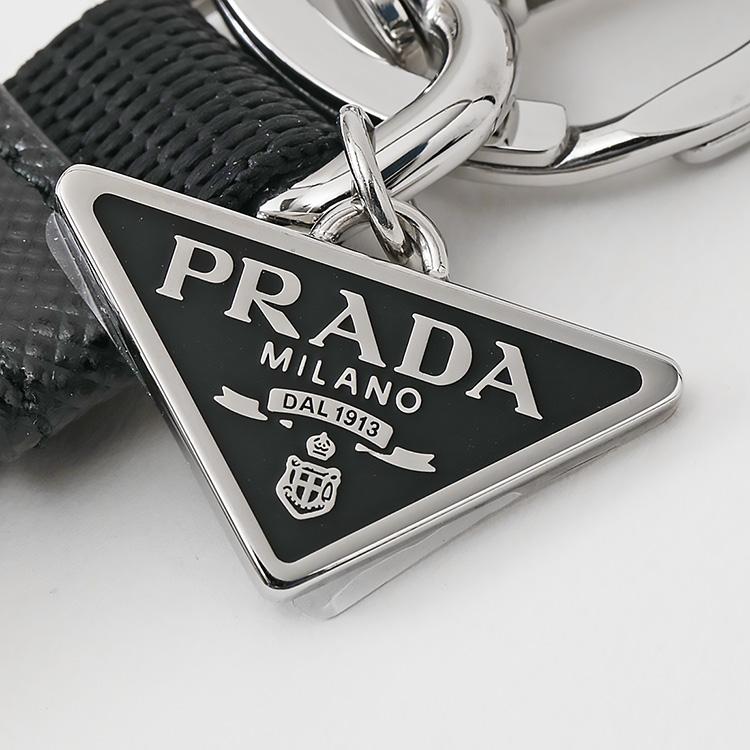 PRADA スナップバックル セパレート キーリング 2PT013-2DMN-F0002 NEROの画像