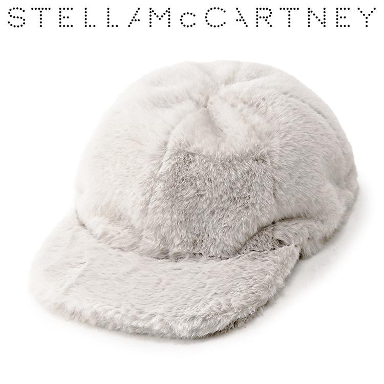 ステラマッカートニー STELLA McCARTNEY ボア キャップ レディース 