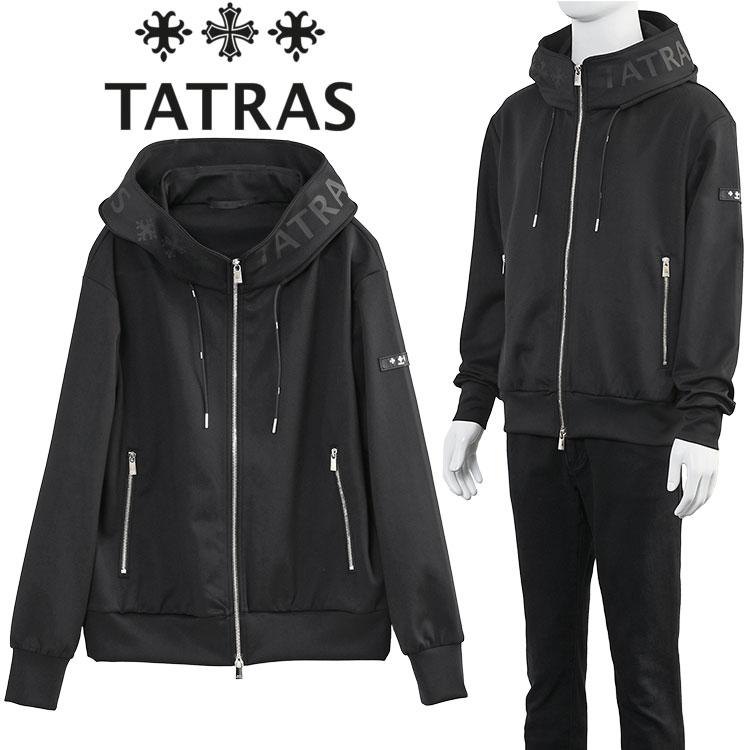 TATRAS フードロゴパーカー BARBIO ブラック