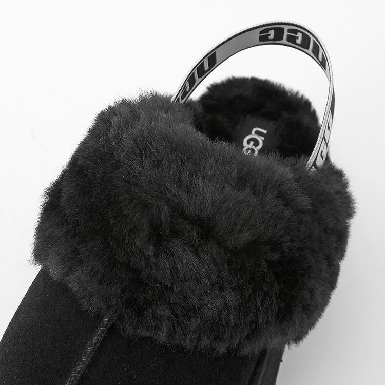 UGG（アグ） ムートン サンダル ファンケット 1113474 FUNKETTE-BLACK