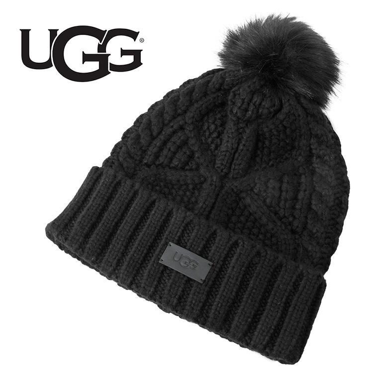 UGG（アグ） ケーブル ビーニー ウィズ ポム 100819 CABLE BEANIE WITH
