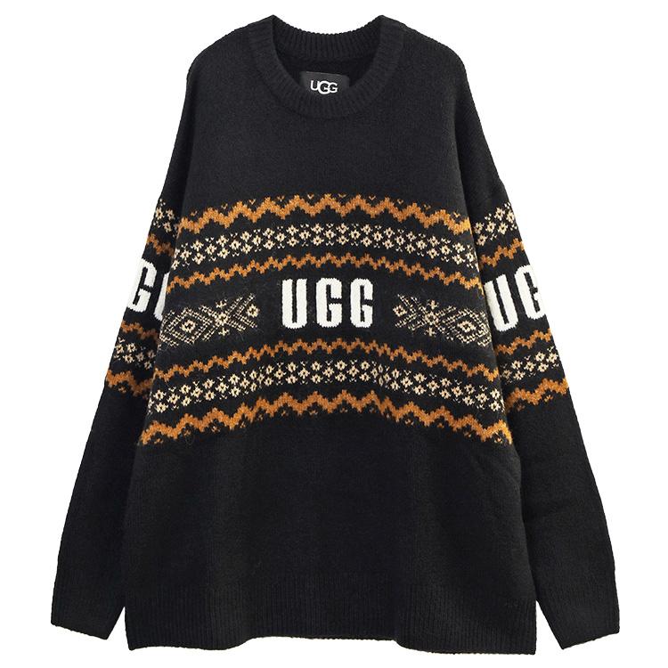 UGG アグ 今期完売セーター　XS ブラック　美品 UGG（アグ） ケイラン UGGアイル セーター 1171483 KAELAN UGGISLE