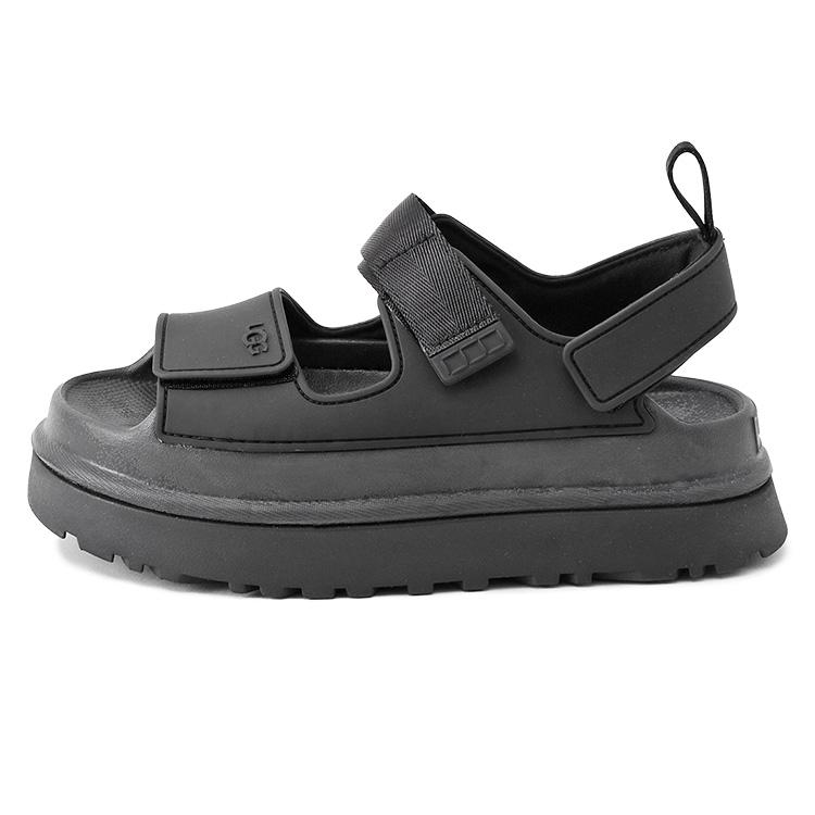 UGG ゴールデングロウ　黒　　24センチ UGG（アグ） サンダル レディース ゴールデングロウ GOLDENGLOW