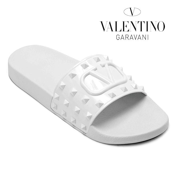 ファッション 可愛すぎるフェミニンデザイン ヴァレンティノ Valentino Vロゴ ロックスタッズ ラバー サンダル Xy2s0f38kkc 0bo Wh1eeblhqj Www Newtrendcustomtrailer Com