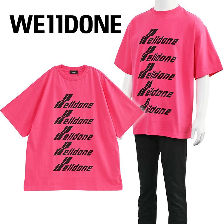 WE11DONE ウェルダン Tシャツ フロントロゴ オーバーサイズ WD WE11DONE ウェルダン Tシャツ フロントロゴ オーバーサイズ WD