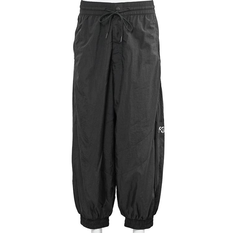 Y-3 ローエッジ 3ストライプス ナイロンパンツ メンズ KE6632 ブラックの画像