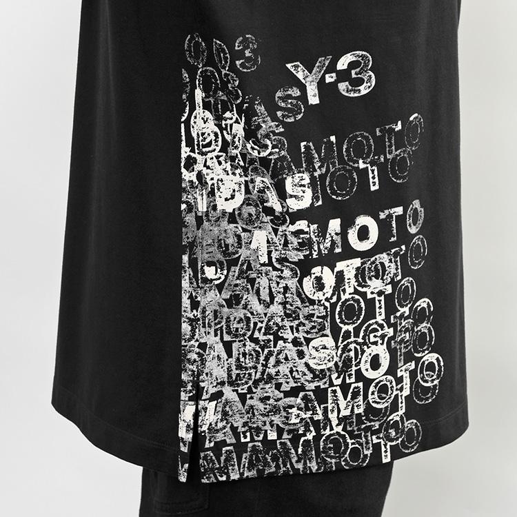 Y-3 GFX ロンT 長袖 Tシャツ リラックスフィット LONG SLEEVE TEE 