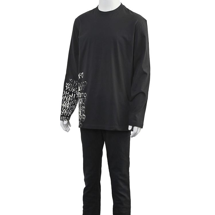 Y-3 GFX ロンT 長袖 Tシャツ リラックスフィット LONG SLEEVE TEE