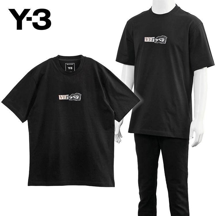 Y-3 グラフィック Tシャツ GFX SHORT SLEEVE TEE KQ9750-BLACK