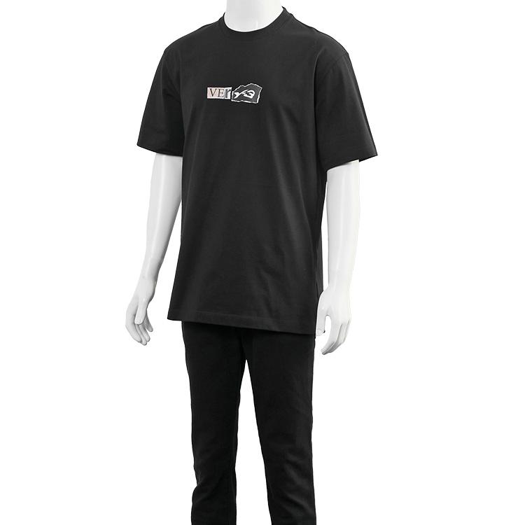KREVArugby【希少2XL】Y-3 グラフィックTシャツ Y-3 グラフィック Tシャツ GFX SHORT SLEEVE TEE KQ9750-BLACK