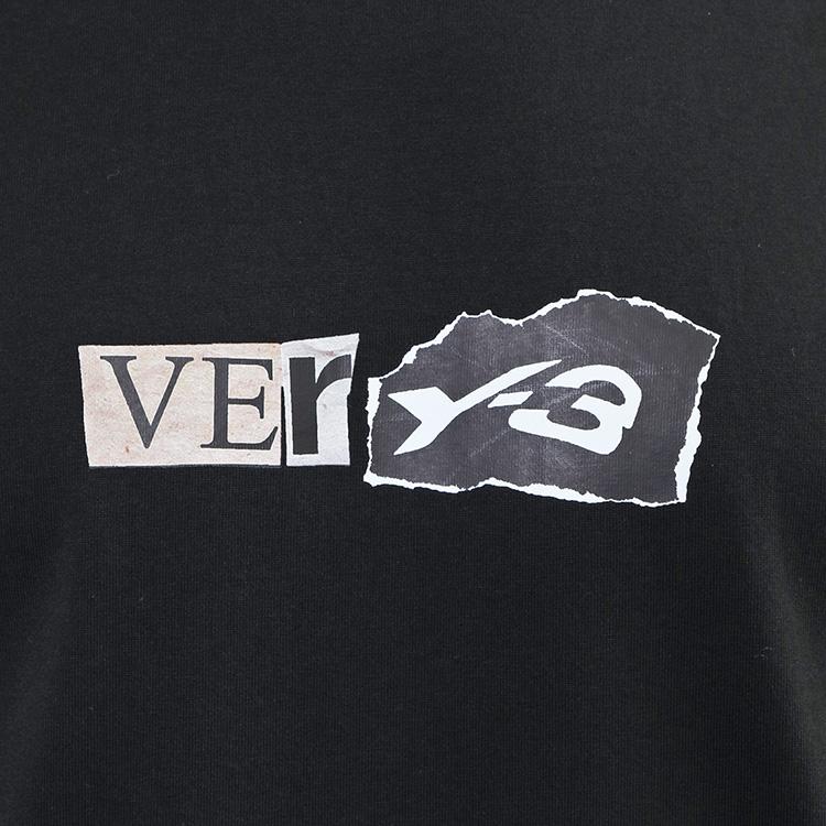 Y-3 グラフィック Tシャツ GFX SHORT SLEEVE TEE KQ9750-BLACK