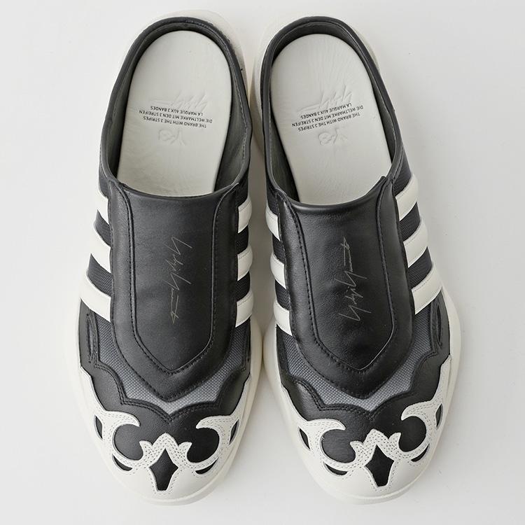 Y-3 ワイスリー REGU MULE KI6981 ブラック オフホワイト メンズ