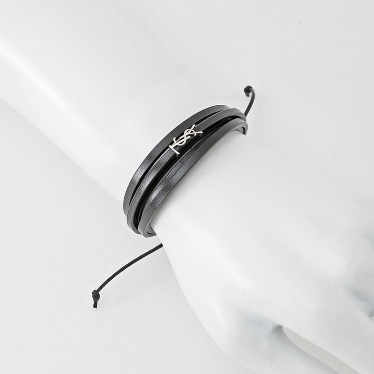 サンローラン SAINT LAURENT カサンドラ マルチストランドブレスレット 820441-AAEKE-1000の画像