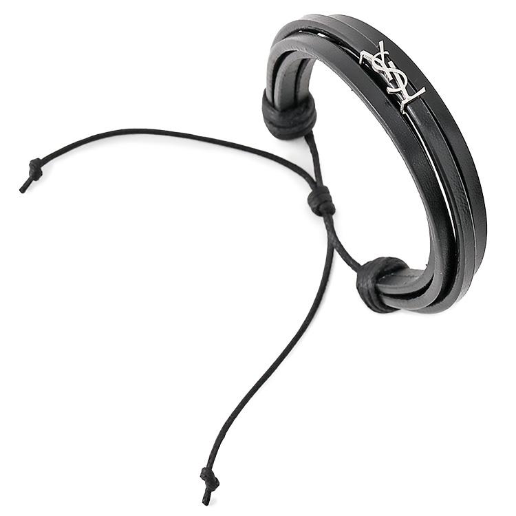 サンローラン SAINT LAURENT カサンドラ マルチストランドブレスレット 820441-AAEKE-1000の画像