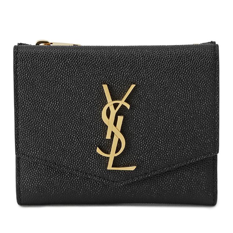 SAINT LAURENT サンローラン 二つ折り財布 アップタウン コンパクト