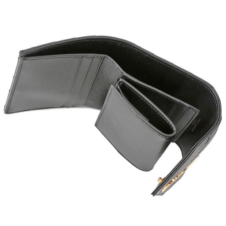 SAINT LAURENT サンローラン 三つ折り財布 モノグラム マルチ
