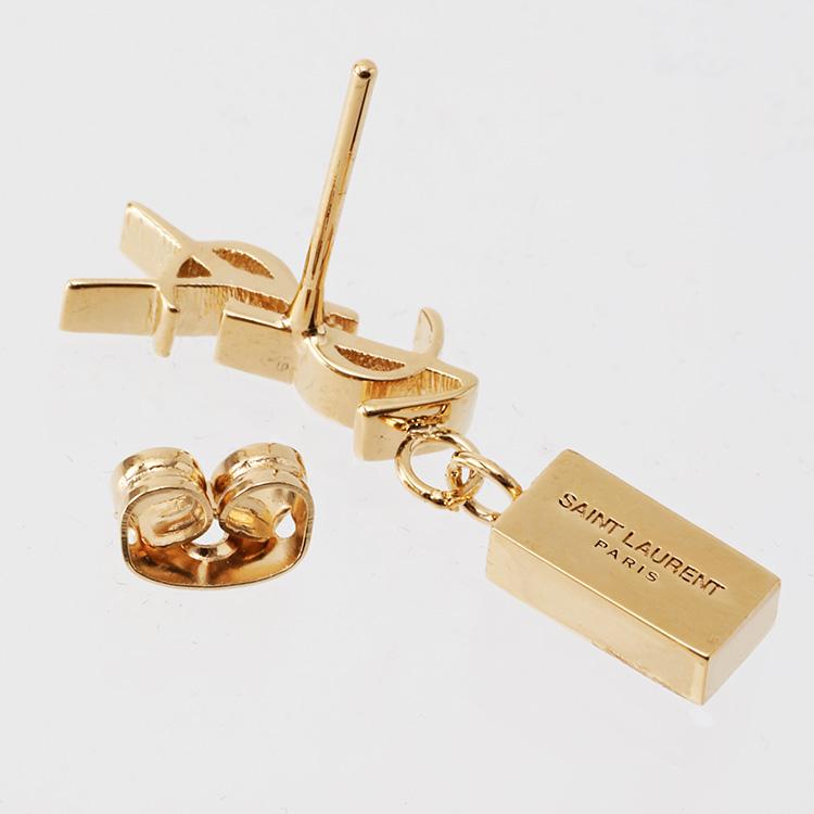 サンローラン SAINT LAURENT カサンドラ シングル ピアス 746624-Y1526-8066の画像
