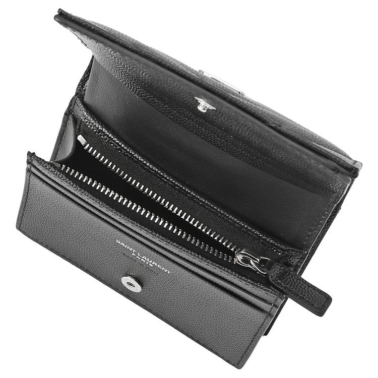 SAINT LAURENT 二つ折り財布 YSLモノグラム ウォレット 668290-BOWA2