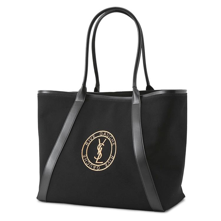 SAINT LAURENT リヴゴーシュ トートバッグ YSLモノグラム 780096-FAC3I