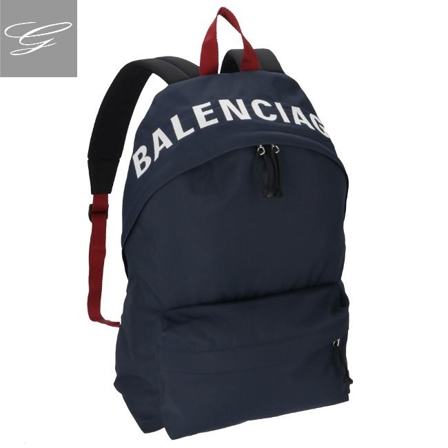 【20SS SALE】バレンシアガ/BALENCIAGA バッグ メンズ WHEEL BACKPACK バックパック/リュック BLEU NAVY/ROUGE 507460-HPG1X-4370｜importbrandgrace