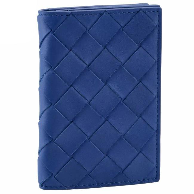 分割 セール 21aw Sale ボッテガヴェネタ Bottega Veneta 名刺入れ メンズ カーフスキン カードケース Cobalto 21年秋冬新作 6057 Vcpq3 4256 ベスト商品 Shirleyryan Ca