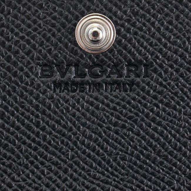 BVLGARI ブルガリ コインケース 小銭入れ メンズ MAN ブラック BVLGARI ブルガリ コインケース 小銭入れ メンズ MAN ブラック