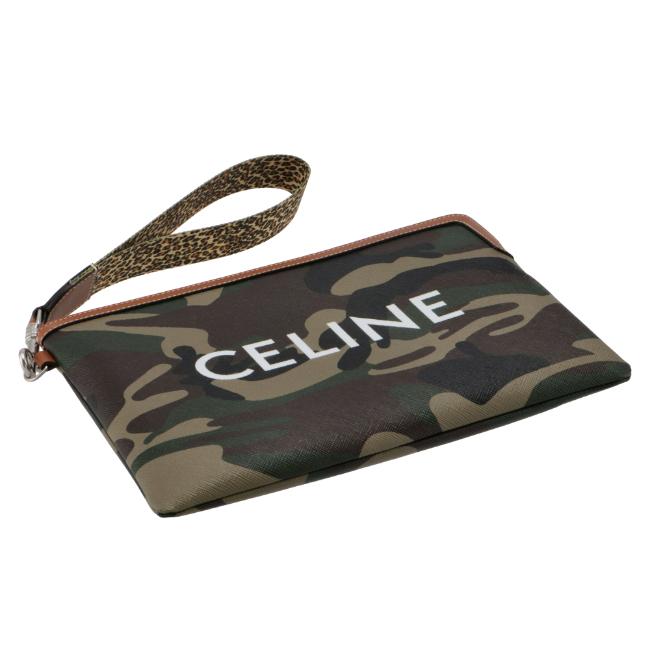 セリーヌ/CELINE ポーチ メンズ SMALL POUCH WITH STRAP クラッチ