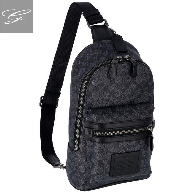 超安い コーチ Qbchr Qb Charcoal ボディバッグ ベルトバッグ Academy メンズ バッグ コーチ Coach Qb Charcoal ボディバッグ ウエストポーチ メンズ バッグ