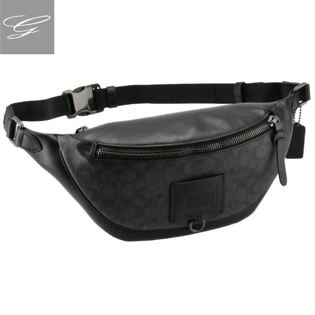 コーチ Coach バッグ メンズ キャンバス カーフスキン ボディバッグ ウエストポーチ Qb Charcoal 21年春夏新作 Qbchr qbchr Import Brand Grace 通販 Yahoo ショッピング